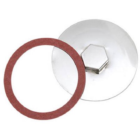 Stainless Steel Drum Trap Cover, For 4-3/8" O.D. x 3-1/2" I.D