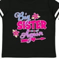 thumbnail image 4 of Inktastic Big Sister Again with Flowers and Arrow Girls Toddler T-Shirt, 4 of 5