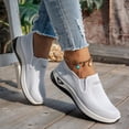 thumbnail image 2 of CAIXAI Orthopedic Shoes for Women Arch Support Womens on Sneakers Breathable on Womens Walking Shoes Mesh Knitted Woven Mary Jane Shoes Hands Free Sock Shoe, 2 of 8
