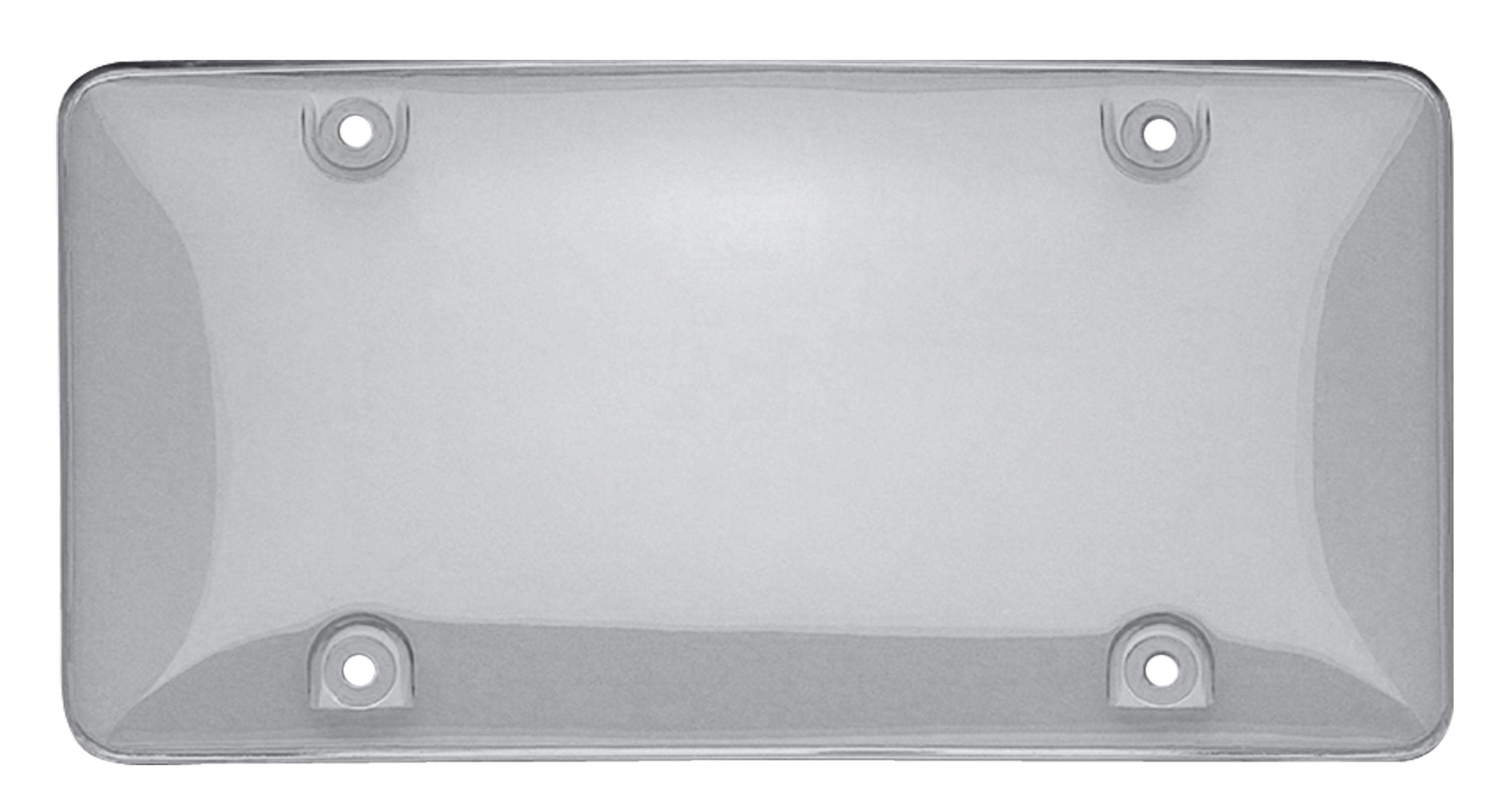 Cruiser Accessories 72100 Bubble Novelty License Plate shield, Clear