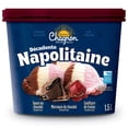 thumbnail image 1 of Chagnon Decadente Napolitaine Ice Cream 1.5 L, Three-color ice cream with chocolate and jams, 1 of 5