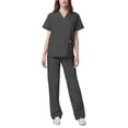 thumbnail image 3 of Adar Mens Medical Scrubs Set Medical Uniforms - Roomy Fit (30 Colors), 3 of 7
