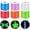 Multicolor, variant on Lanyard String Kit, Cridoz 6Pack Plastic Lacing Cord Gimp String Lanyard Weaving Kit for Boondoggle, Bracelets, Keychains, Crafts