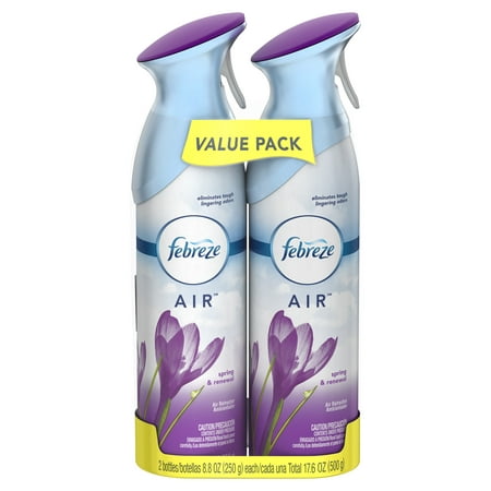 (2 pack) Febreze AIR Effects Air Freshener Spring & Renewal (4 Total, 17.6