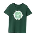 thumbnail image 3 of Camiseta de mujer Camiseta con cuello redondo Ropa Camiseta básica femenina para vacaciones Trabajo Camping M, 3 of 7