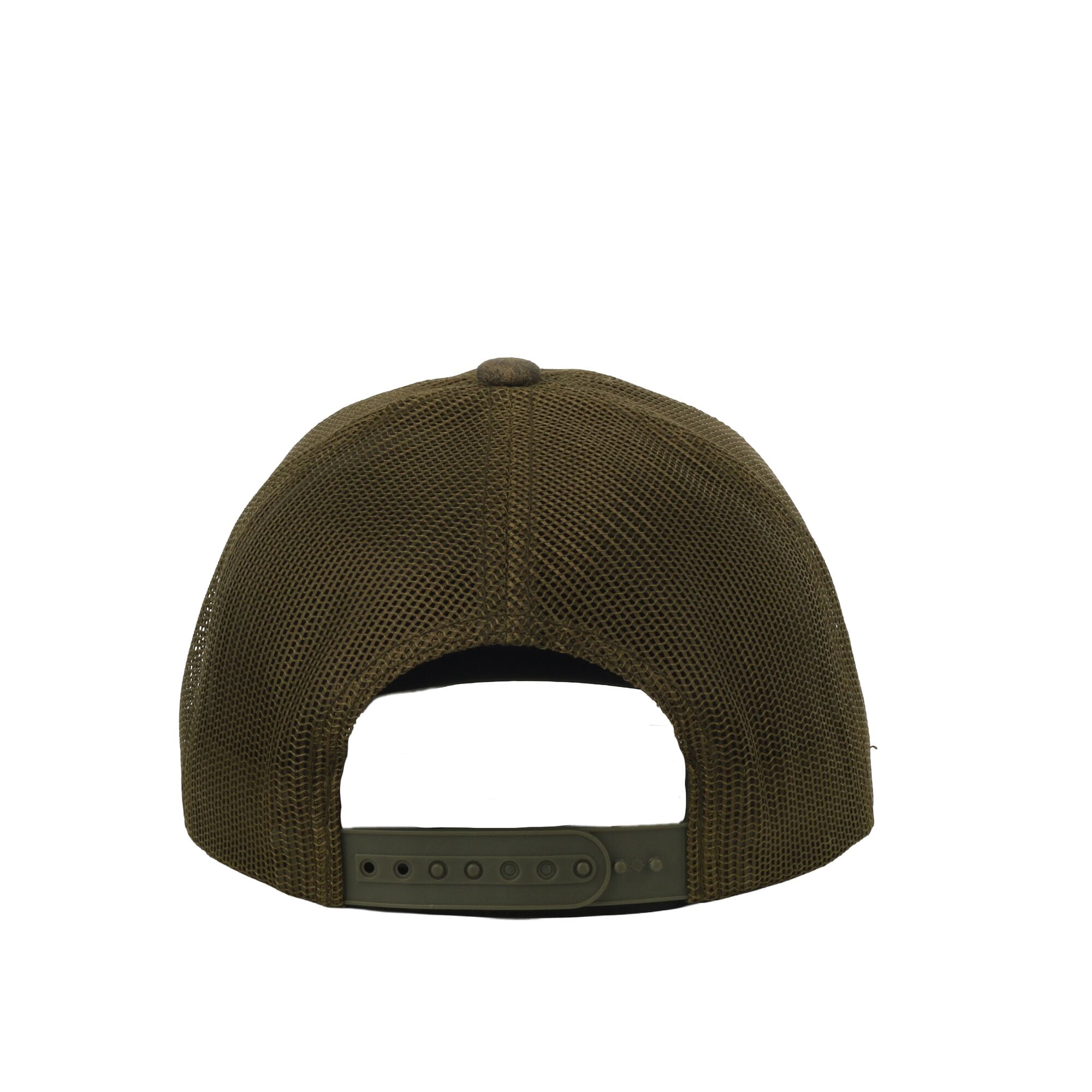 Mossy Oak® New Bottomland Camo Trucker Hat – Unstructured, Felt Patch, Snapback, One Size