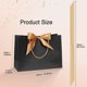 thumbnail image 2 of 6 Piezas Bolsas de Regalo de 32 x 25 x 11 cm, Bolsas de Regalo de Papel Impermeables con Cinta de Lazo Dorado para Bodas, Fiestas, Cumpleaños, Celebraciones Festivas, 2 of 5