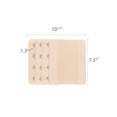 thumbnail image 3 of INSPIRE CHIC Women's Elastic Bra Hook Extensions 3 Rows 2 Pcs Skin Color-2, 3 of 6