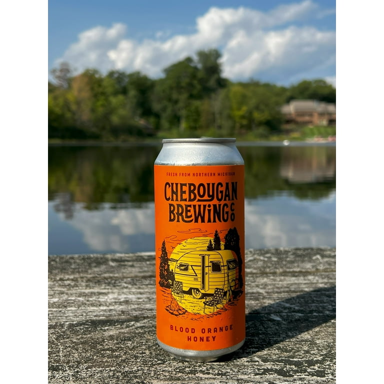 Cheboygan Brewing Blood Orange Honey Craft Beer Wheat Ale