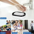 thumbnail image 7 of 1Pack Soap Holder, with Removable Draining Layer, Strong Sealing Leak Proof Portable, Best for Traveling, Camping, Gym, Bathroom (White L), 7 of 7