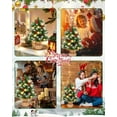 thumbnail image 5 of Mini Christmas Tree Decorations 20inch Pre-Lit Artificial Small Xmas Tabletop Tree with LED Lights Miniature Desktop Decor Tree Christmas Holiday Party Decorations for Home/Office, 5 of 9
