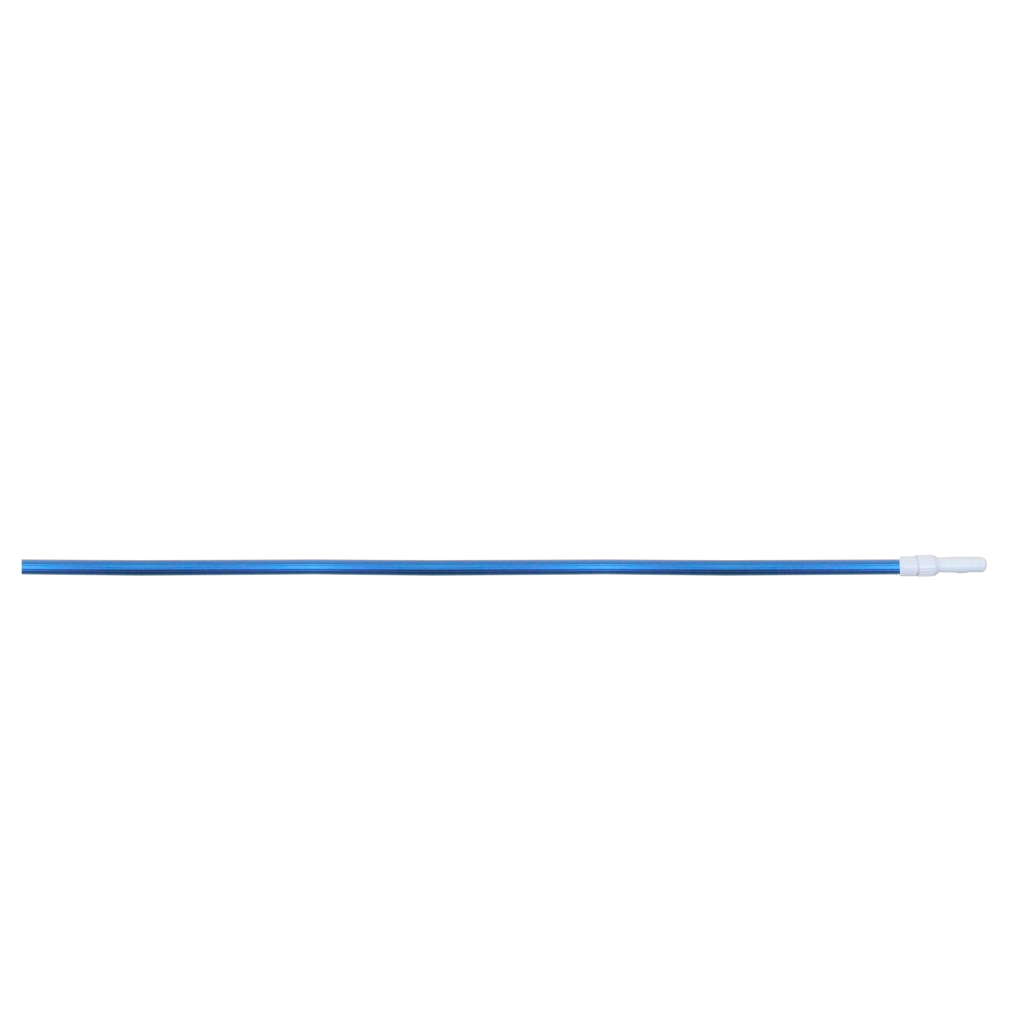 Pool Central Adjustable Ribbed Telescopic Pole for Vacuum Heads and Skimmers 15.75' - Blue
