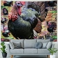 thumbnail image 4 of Orinice Quilt Feathers Tapestry Wall Hanging Unique Style, Graphic Tapestries Home Wall Decor Art for Living Room Bedroom Apartment Farmhouse Dorm,  Wall Hanging Home Wall Tapestry Art 40x30inch, 4 of 6
