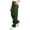 Green, variant on Women Solid Color With Elastic Waist Casual Clothes Pockets Full Length Pants Senior Front Cargo Pants Women
