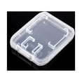 thumbnail image 4 of yeacher Compact Plastic SD Card Holder - Lightweight Transparent Case for Secure Storage and Protection, 4 of 4