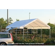 ShelterLogic SuperMax™ 10 x 20 x 9 ft White Premium Canopy Replacement Top