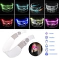 thumbnail image 1 of LED Visor lentes cras luminosas electrónico accesorio para fiesta de cumpleaños de Navid, 1 of 5