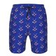 thumbnail image 3 of Balery Hockey Traje de Baño Estilo Hawaiano para Hombre, Shorts de Secado Rápido con Bolsillos-Medium, 3 of 6