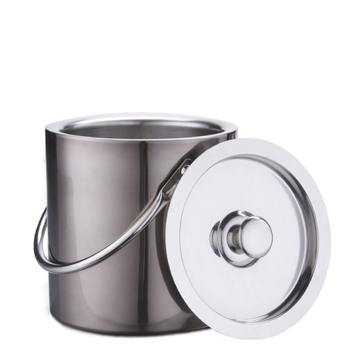 Gunmetal Ice Bucket, 3 Qt.