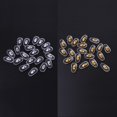 thumbnail image 2 of 10 Pairs/Lot Golden PVC Glasses Anti Slip Aluminum Conductor Silver Nose Pads Silver, 2 of 6