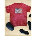 thumbnail image 3 of North Dakota Tourist Map. Tie Dye Crystal Men -Image by Shutterstock, Male Small, 3 of 4
