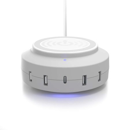 ChargeHub X5 Elite 3005 – 5 Port USB Charger (White)