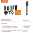 thumbnail image 6 of VEVOR Hair Dryer Brush 7-in-1 Professional Multi Styler for Drying Volumizing, 6 of 6