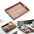 thumbnail image 6 of Hotel Tea Serving Tray Handles Rectangle Shape, 6 of 9
