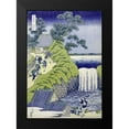 thumbnail image 2 of Hokusai 11x14 Black Modern Framed Museum Art Print Titled - Aoigaoka Waterfall in the Eastern Capital, 2 of 5