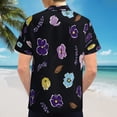 thumbnail image 6 of High Quality Hawaiian Shirts for Men Short Sleeve Aloha Beach Shirt Floral Summer Casual Button Down Shirts Blouses PKCJYQ, 6 of 7