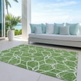 thumbnail image 6 of Addison Rugs Chantille Indoor/Outdoor Transitional Geometric Green Washable Rectangle Rug, 2'6" x 3'10", 6 of 6