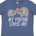 thumbnail image 4 of Inktastic Papaw Grandpa Loves Me Boys or Girls Toddler T-Shirt, 4 of 5