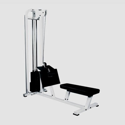 York Barbell ST Low Row Machine - Silver -  300
