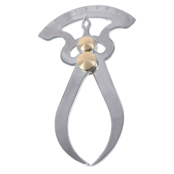 Calibrador interior de acero inoxidable, calibrador exterior, herramienta de medición de espesor