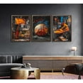 thumbnail image 3 of 3pcs Basketball Graffiti Canvas Wall Art Retro Abstract Graffiti Teen Wall Decor Pictures Basketball Court Sneakers Posters Prints Paintings for Teen Boys Living Room Bedroom（Only canvas）, 3 of 6
