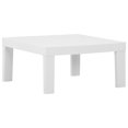 thumbnail image 3 of vidaXL 3 Piece Garden Lounge Set with Cushions Plastic White, 3 of 12