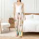 thumbnail image 4 of Fotbe Happy Easter Pantalones de Pijama para Mujer, Pantalones de Dormir, Pantalones Pj con Cordón y Bolsillos-Small, 4 of 6