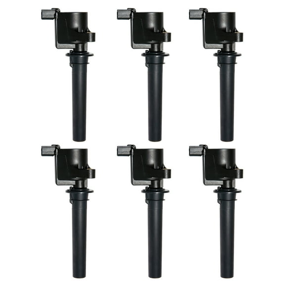 Set of 6 Ignition Coils for Ford Mercury Mazda V6 3.0L Compatible with C1458 FD502 DG500 DG513