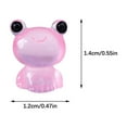 thumbnail image 7 of Dadiaei 1 Pc Mini Resin Frog Figurine Glows in Dark, Tiny Blue Frog Decor for Fish Tank, DIY Dollhouse, Hidden Garden, Miniature Aquatic Decorations (Blue), 7 of 7