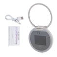 thumbnail image 2 of Viaje UV Mirror, 3 Velocidades Brillo 360 Grados Pocket de luz de Bolsillo Iluminado Mirror UV 3.5 Pulgadas 22 A 24 LM Para Al Aire Libre, 2 of 7