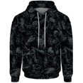 thumbnail image 3 of Sudadera con estampado de fantasma de monstruo personalizada, ropa para hombre, sudaderas de moda modernas para hombres, camisa con capucha de movimiento cómoda, 3 of 5