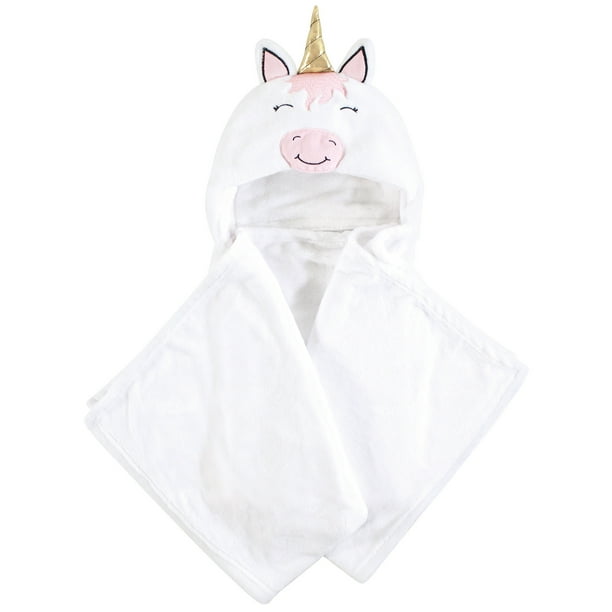 Hudson Baby Hudson Baby Boy and Girl Animal Hooded Blanket, Modern