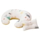 thumbnail image 1 of Almohada de lactancia para bebé, soporte para bebé con cremallera oculta, cómoda almohada de lactancia para maternidad, cojín de cinturo para árboles blancos, 1 of 9