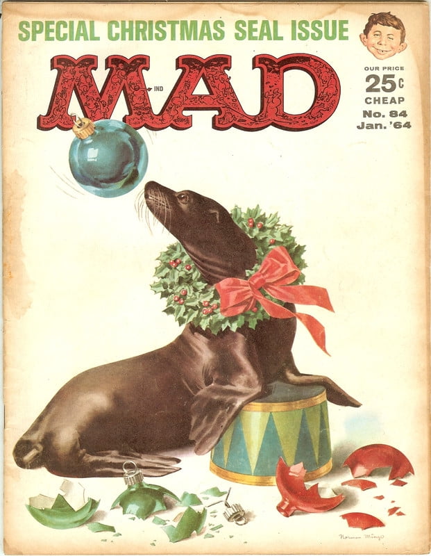MAD Magazine #84 Jan 1964 (POOR Condition)