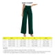 thumbnail image 5 of Pantalones Casual Cintura Suelta Color Puro Elegante Traje De Viaje Pantalones Para El Lugar De Trabajo, 5 of 8