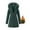 *Blue, variant on ClodeEU Women's Hooded Coat,Mid Length Puffer Jacket With Zip Up Pockets,Winter Thicken Warm Coat Black,Womens Plus XL