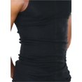 thumbnail image 7 of ToBeInStyle Men's A-Shirt Tank Top Muscle Shirt - Black - 4X-Large, 7 of 7