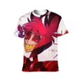 thumbnail image 2 of Hazbin Hotel Alastor Unisex Short Sleeve T Shirt Daily Novelty 3D Printed T-Shirts Soft Comfortable Tee Shirt Top For Men And Women, 2 of 7