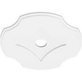 thumbnail image 2 of 22"OD x 3"ID x 7 1/2"C x 1"P Percival Architectural Grade PVC Contemporary Ceiling Medallion, 2 of 11