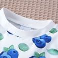 thumbnail image 6 of Godom Baby Boy Outfits Cartoon Cotton Short Sleeve T-Shirt Shorts Kids Clothing Set 2 Pieces Outfit Toddler to Big Kid Sizes, 6 of 7